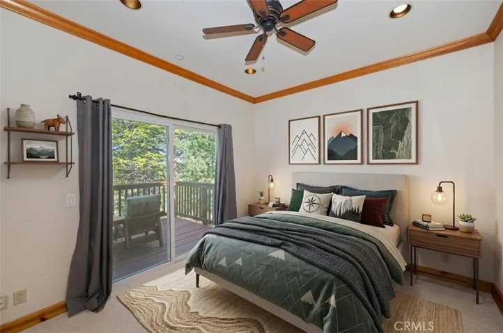Virtually staged - Bedroom 2