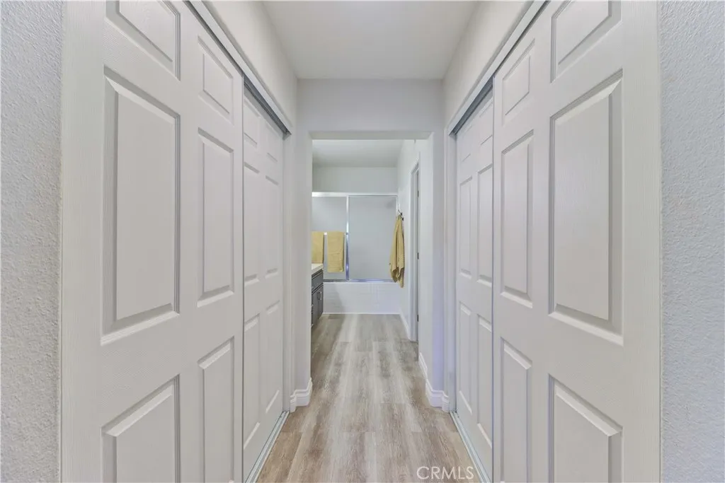 Panel doors throughout the entire home.