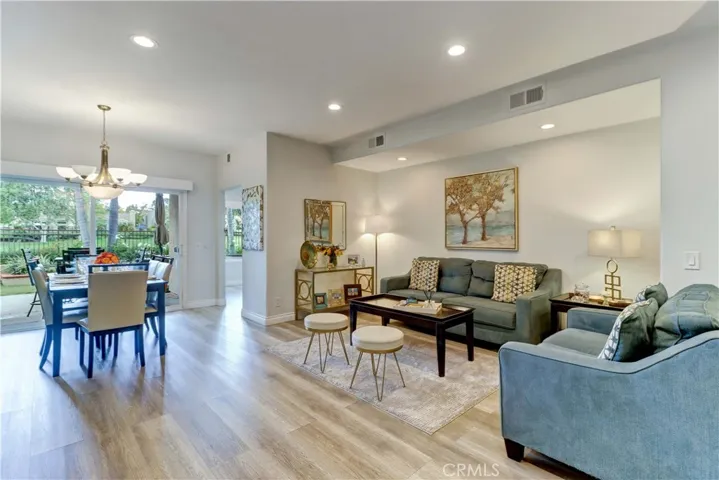 Open floor plan.