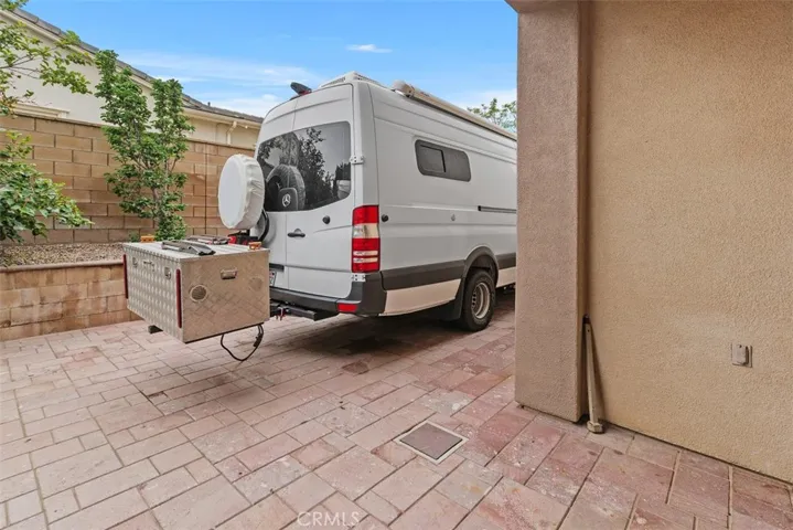 RV clean-out on ground