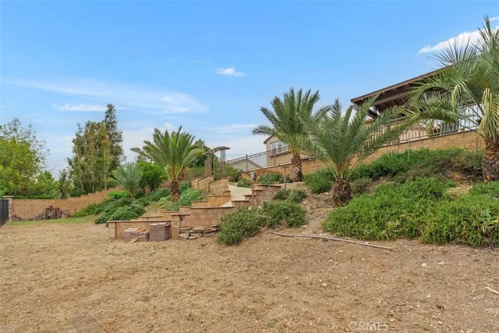 Rear expansive lot with utility setup for potential future additions