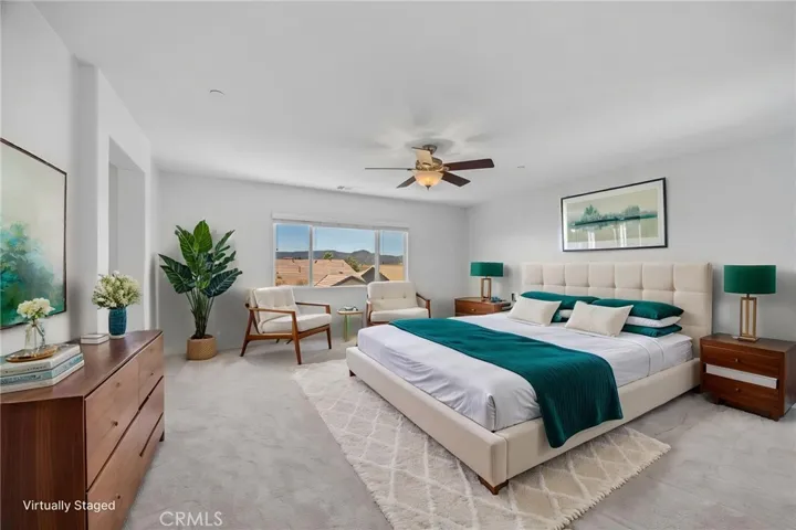 Main Bedroom Upstairs, Digitally Enhanced