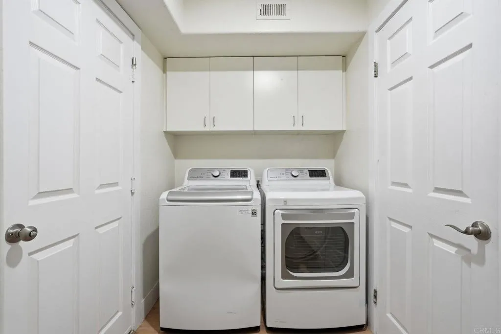 Laundry room is part of the walk-in pantry