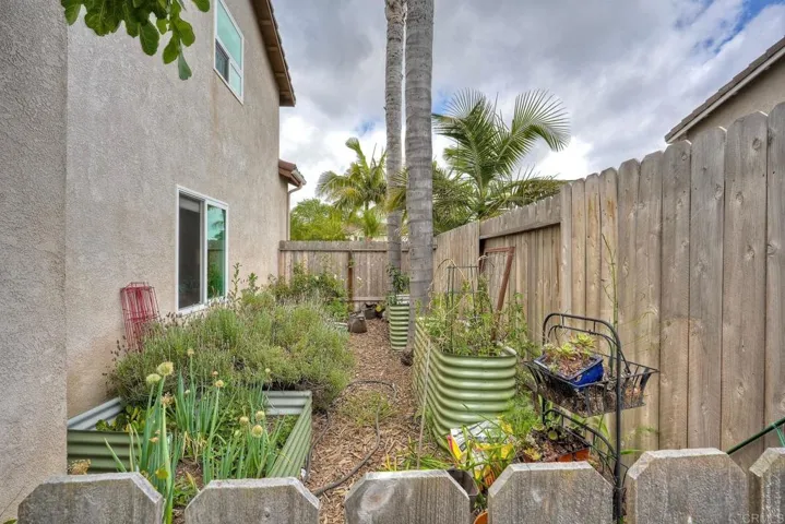 Organic vegetable garden