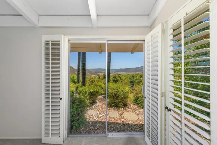 View from family room