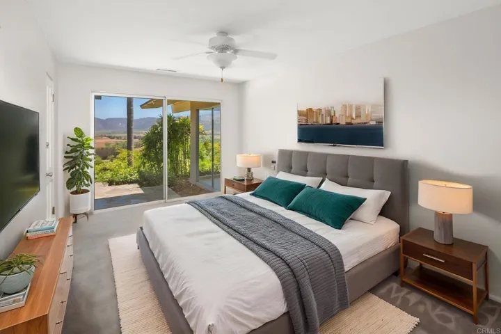 Virtual image of prior picture of bedroom