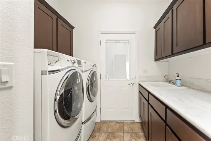 convenient inside laundry room