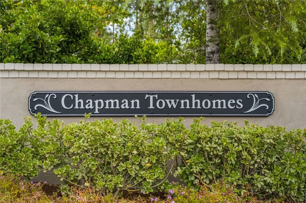 Chapman Townhomes offering best location in Orange