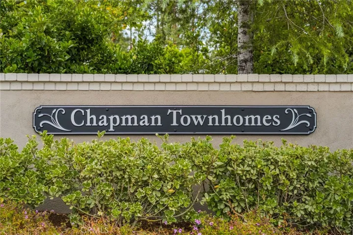 Chapman Townhomes offering best location in Orange