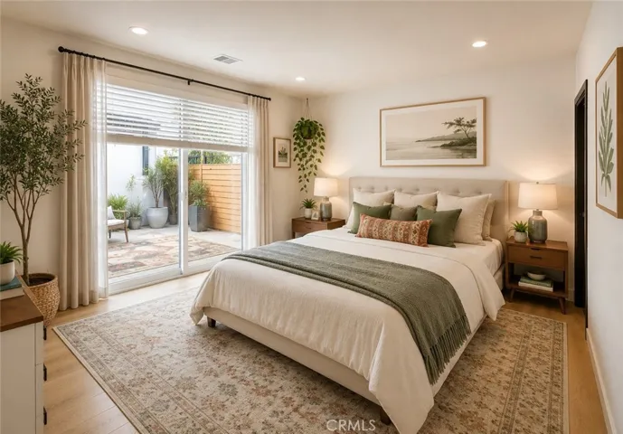 ADU- PRIMARY BEDROOM -Virtually Staged