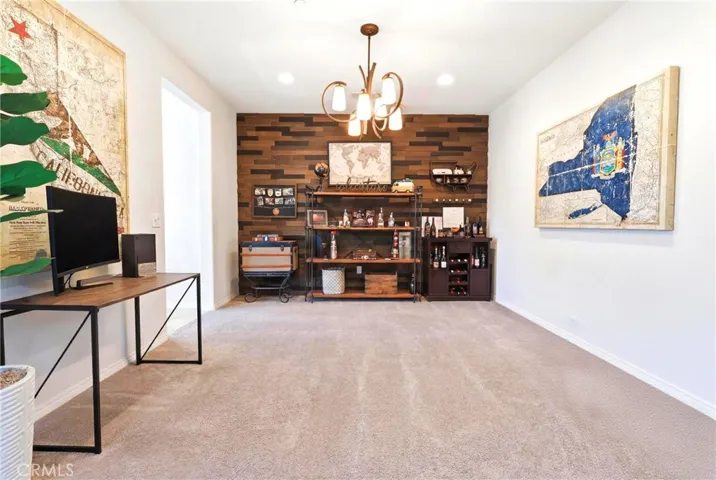 Formal dining area