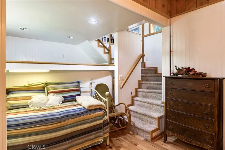 Bedroom leading to Loft