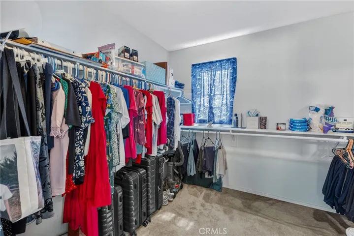 Primary walk in closet