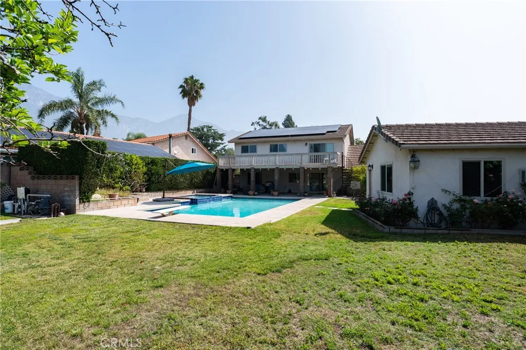 Yard to Pool View