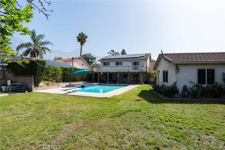 Yard to Pool View
