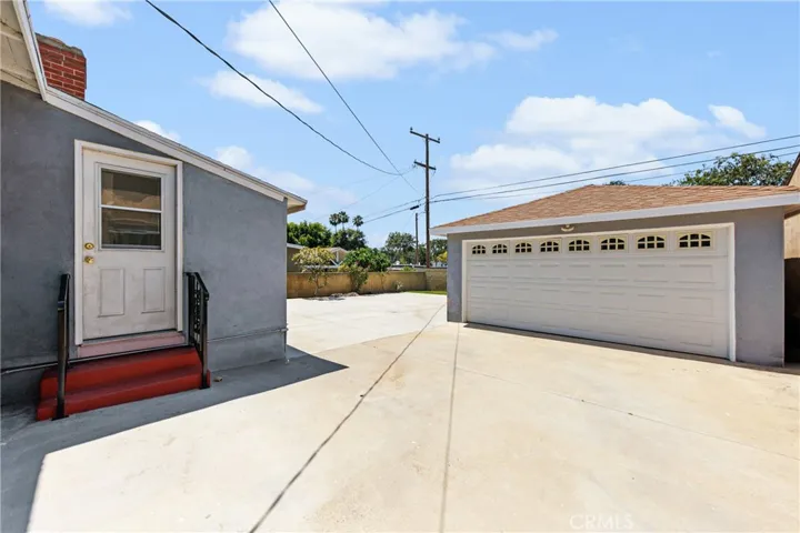 Backyard/ Garage