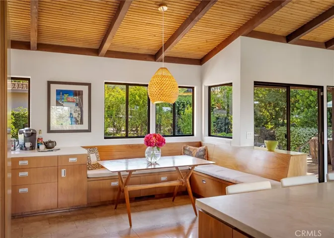 Eden kitchen with built-in seating