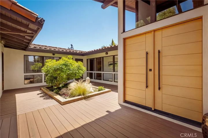 Front courtyard