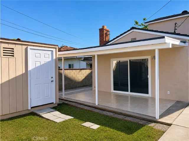 Backyard and Shed