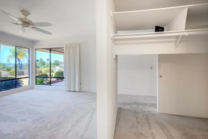 Dual entry primary BR closet~