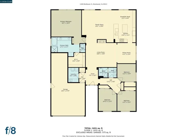 1108 Windhaven, Brentwood, California 94513