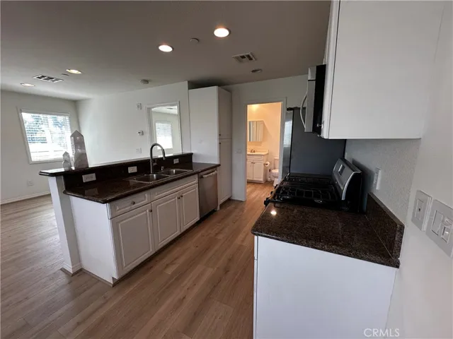 Kitchen and dining area