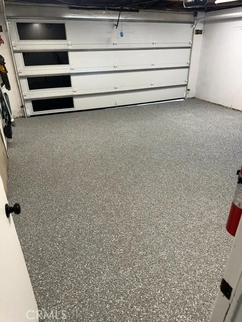 New epoxy coating, garage floor