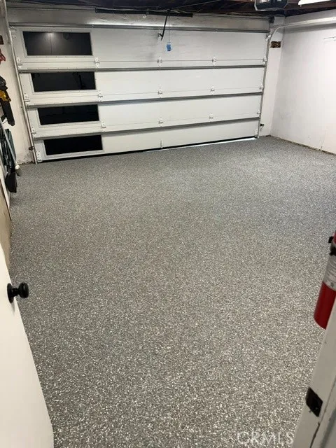 New epoxy coating, garage floor