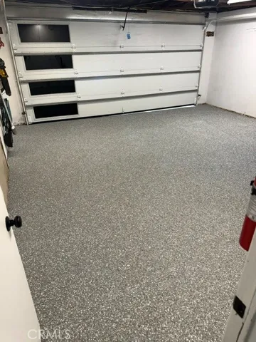 New epoxy coating, garage floor