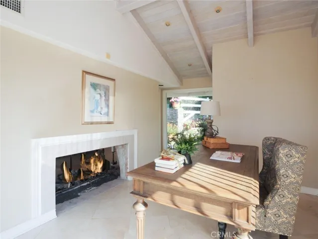 Office with Fireplace