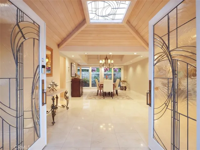 Front Door Opening to Inside