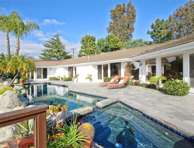 Pool & Back Elevation