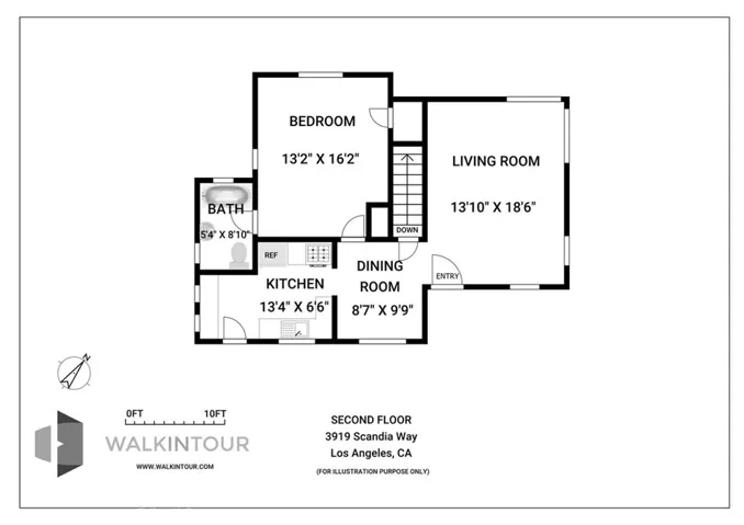 Floorplan Top Floor