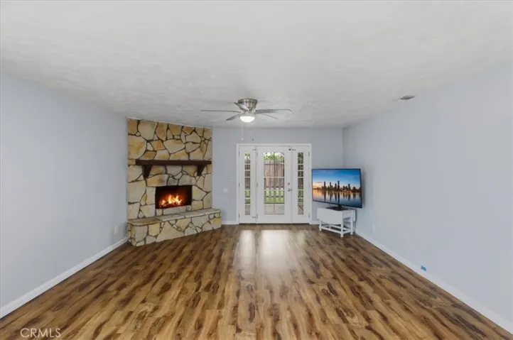 HUGE Family room with fireplace
