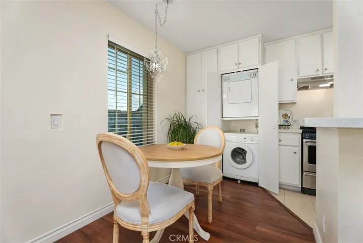 Washer and Dryer in the closet