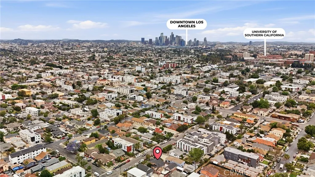 Aerial Neighborhood Shot