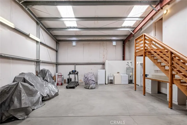 INSIDE METAL STRUCTURE