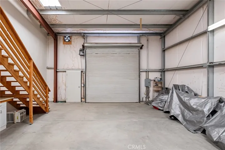INSIDE METAL STRUCTURE