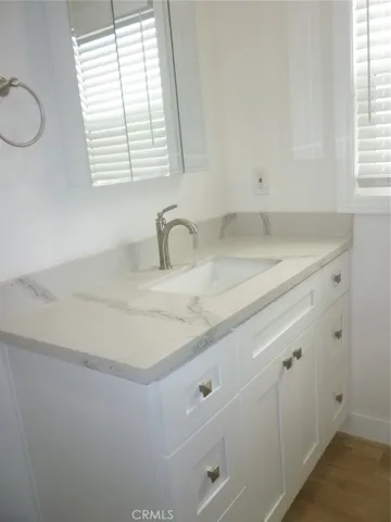 New bathroom vanity, medicine cabinet, toilet, walk-in shower and so much more.