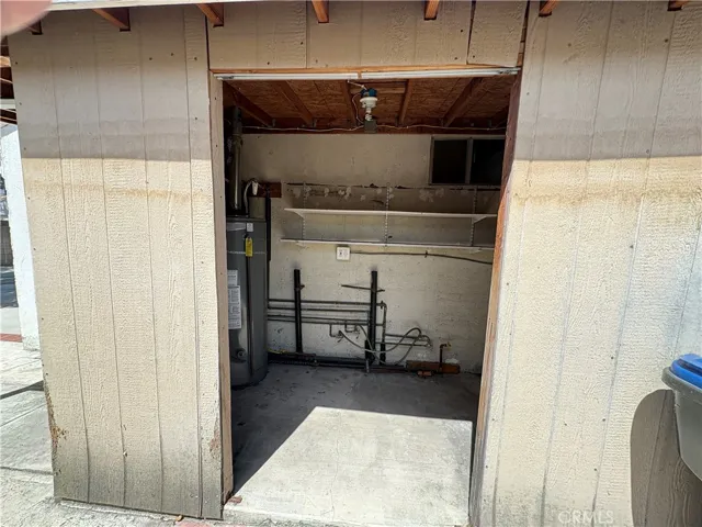 * Outside Laundry Area