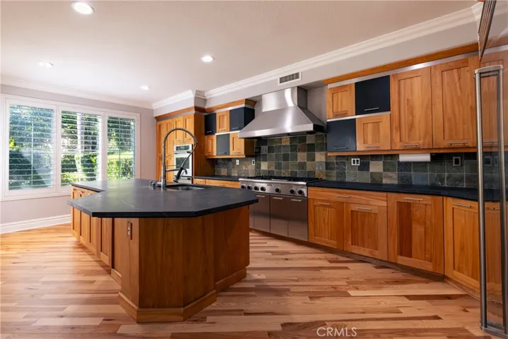 Beautiful Chefs Kitchen with a SubZero Refrigerator.