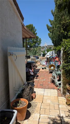 Side yard as you enter backyard