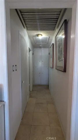 Hall from Living area to secondary bedrooms
