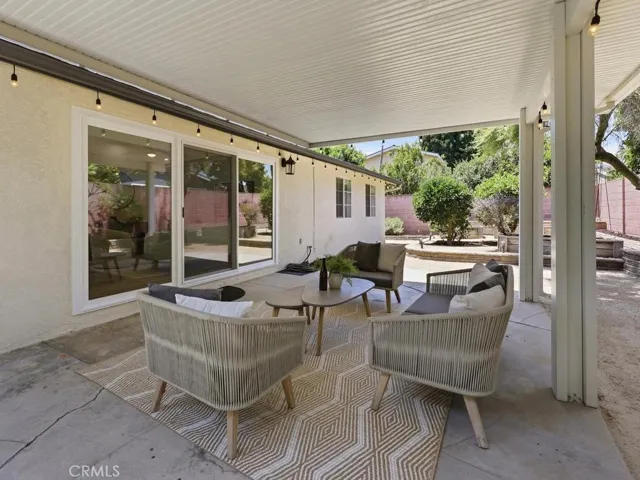 Amazing Yard with Aluminum Pergola & Fountain