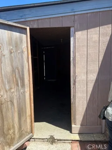 Outside storage