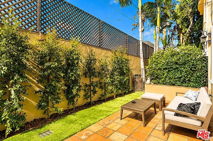 Patio/yard outside of living r
