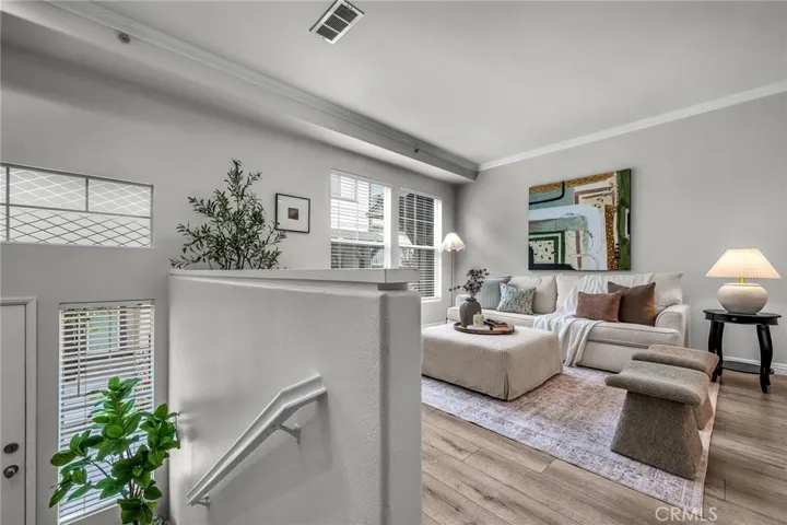 Entry to living room.