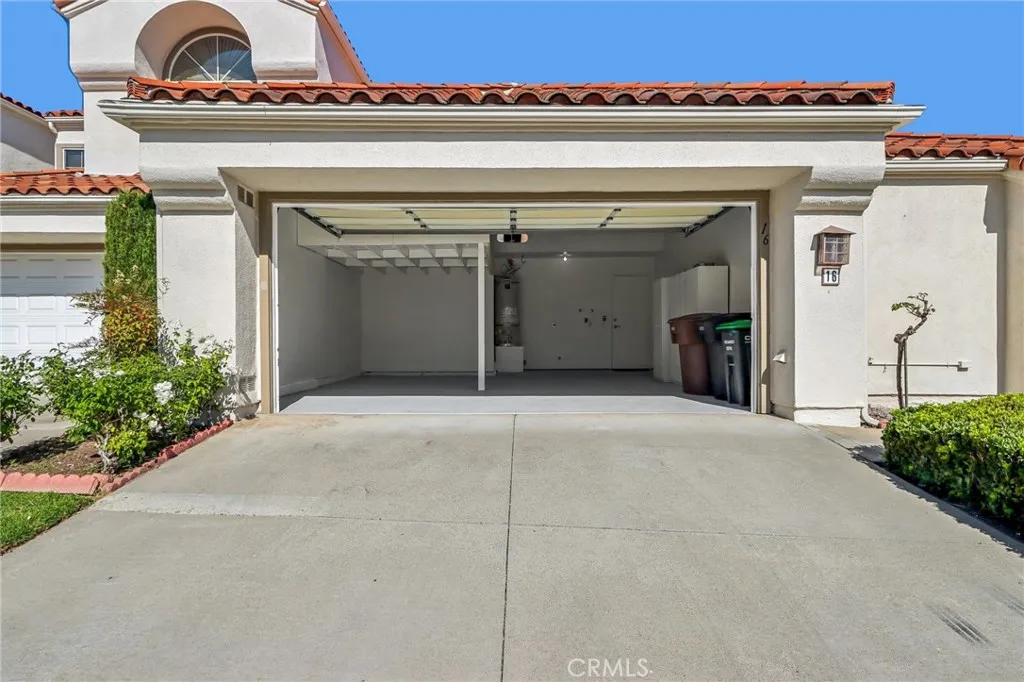 2 Car Attached Garage With Driveway