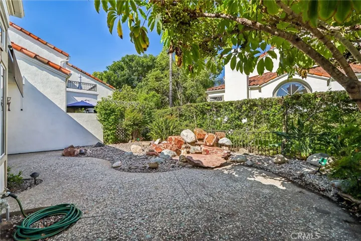 Waterfall Feature In Backyard