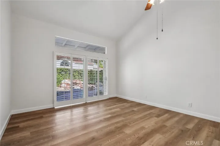 Primary Bedroom With Vaulted Ceiling